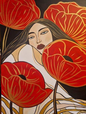 Lucía Lauren (XX) - XL - Venus en el Jardín
