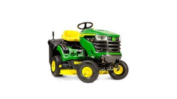 John Deere X117R nieuw model met groen maaidek!, Ophalen of Verzenden, Nieuw, Elektrische starter, 90 tot 120 cm