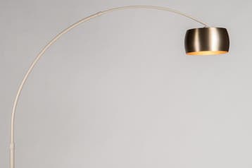 Rietveld Vloerlampen - Goud, Beige, Zand - Metaal, Marmer, Verzenden, Nieuw