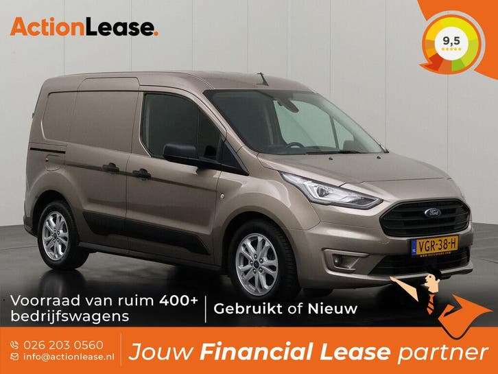 Ford Transit Connect Bestelbus L1 H1 2020 Diesel Automaat, Auto's, Ford, Te koop, Zwart, Automaat, Financial lease, BTW verrekenbaar
