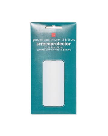 HEMA Screenprotector iPhone 15-15 Pro, Verzenden, Nieuw