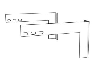 iVisions Wand Afstand Beugel 17-20cm (set van 2 stuks), Overige technologieën, Nieuw, Ophalen of Verzenden, Overige resoluties