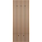 Kapstok - Trion Geve - Wandgarderobe - 50x125cm - Eiken -, Huis en Inrichting, Ophalen of Verzenden, Nieuw