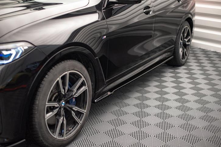 Maxton Side Skirts Diffusers BMW X7 M-Pack G07, Auto-onderdelen, Carrosserie en Plaatwerk, Nieuw, BMW, Verzenden