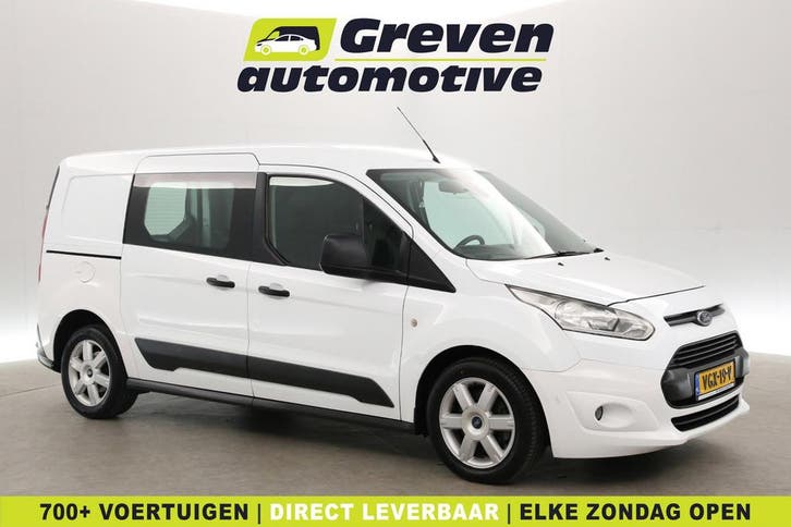 Ford Transit Connect 1.5 TDCI L2, Auto's, Bestelauto's, Onderhoudsboekje, Lease, Handgeschakeld, Wit, Ford, Financial lease, Stof