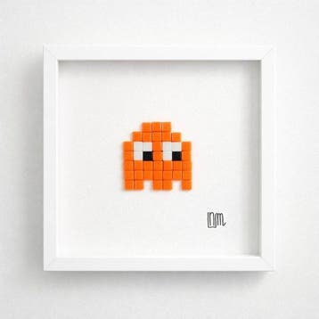 nLm - Pac-Man Orange (Ghost) • Mosaic • 23/50