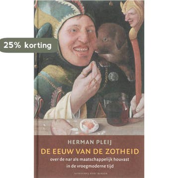 De eeuw van de zotheid - Herman Pleij 9789035131415, Boeken, Verzenden, Gelezen, Herman Pleij
