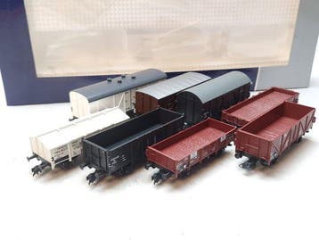 Roco H0 - 67128 - Modeltrein goederenwagonset (1) - 8-delige, Nieuw