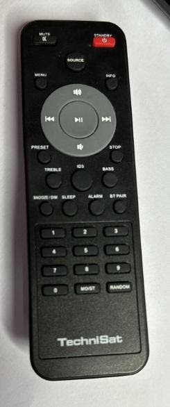 Afstandsbediening Technisat radio, Ophalen of Verzenden, Nieuw, Origineel