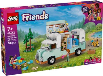 LEGO Friends Camperavontuur met vrienden - 42663, Ophalen of Verzenden, Nieuw, Lego