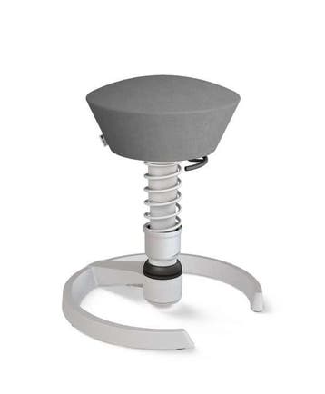 Swopper Aeris ergonomische kruk Wit Grijs, Ophalen of Verzenden, Nieuw