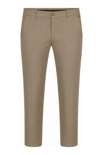 Meyer Broek in maat W27 L32 Beige, Verzenden, Zo goed als nieuw, Overige kleuren, Meyer