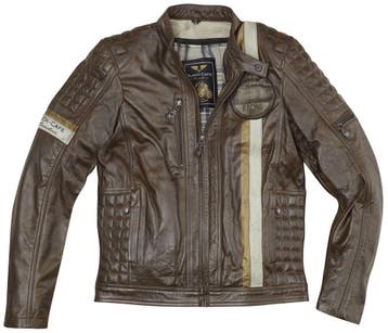 Black-Cafe London Barcelona Bruin Leren Motorjas, Nieuw met kaartje, Jas | leer, Black-Cafe London, Heren
