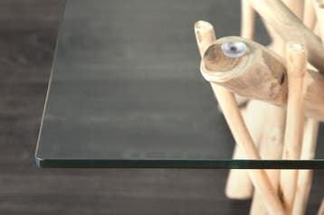 Glazen plaat 80x80cm vierkant voor salontafels gehard glas -, Ophalen of Verzenden, Nieuw