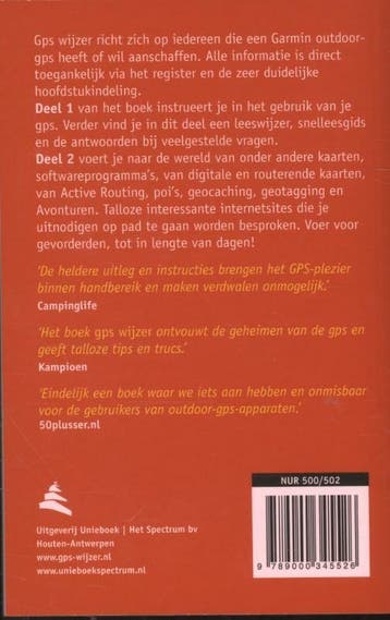 GPS Wijzer (vijfde editie) - Joost Verbeek 9789000345526, Boeken, Verzenden, Zo goed als nieuw, Joost Verbeek