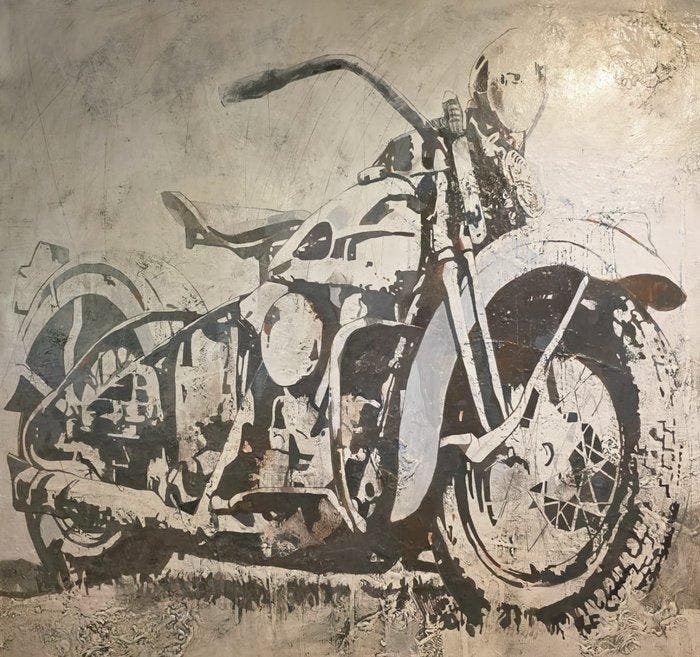 Edward Prikhodko (1976) - Metal echo, Antiek en Kunst, Kunst | Schilderijen | Modern