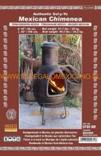 Sol-y-Yo Mexicaanse Tuinhaard 46 x 106 cm. in 3 kleuren, Ophalen of Verzenden, Nieuw