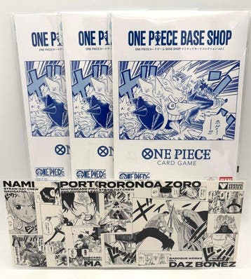 bandai BASE SHOP Monkey D. Luffy, Enel, Perona, Tony Tony, Nieuw
