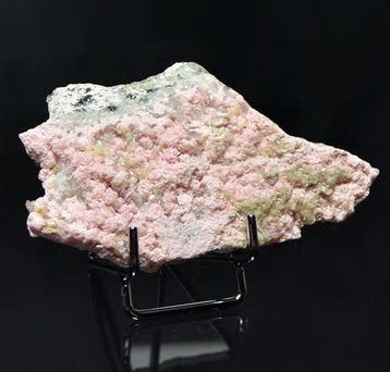 rhodochrosiet Kristallen op matrix - Hoogte: 6 cm - Breedte:
