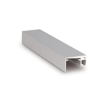 Glazen balustrade vloermontage 1.0kN Top Cover profielen-Alu, Doe-het-zelf en Verbouw, Glas en Ramen, Ophalen of Verzenden, Nieuw