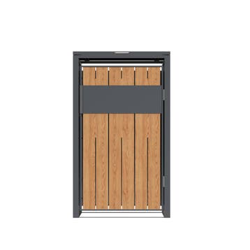Afvalcontainer ombouw | Antraciet | 68x80x116cm | A-kwali..., Ophalen of Verzenden, Nieuw, Metaal, Containerberging
