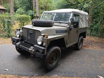 Land Rover - serie 3 / 88 open tereinwagen militair - 1978