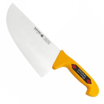 Eikaso Solingen Slagersmes Extra Breed – 26 cm Lemmet –, Ophalen of Verzenden, Nieuw, Rvs of Chroom