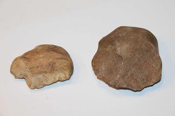 Paleolithisch Steengoed Snijgereedschap - 95 mm (Zonder, Antiek en Kunst
