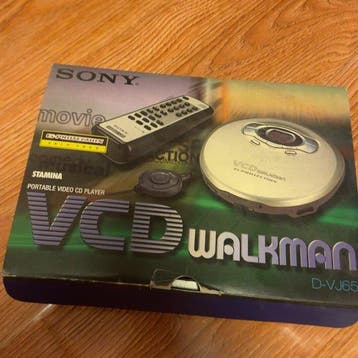 Sony - D-VJ65 Discman Cd-speler, Nieuw