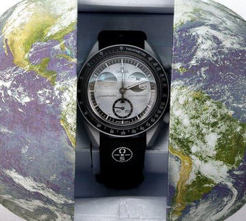 Omega x Swatch - earthphase - Zonder minimumprijs - s033m700, Nieuw