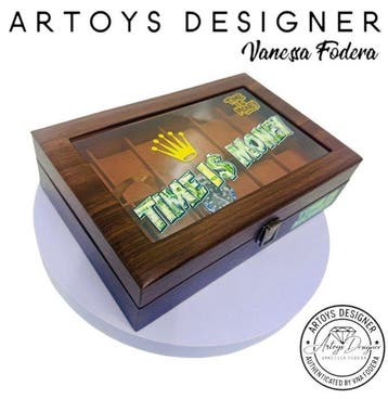 Vanessa Fodera (1981) - TIME IS MONEY - LUXURY WATCH BOX