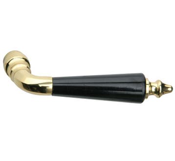 Deurklink Antique bakeliet messing gelakt, Verzenden, Nieuw