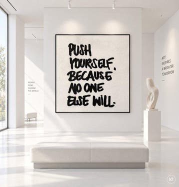 Timo Wedell - The Motivation Mantra - XL - Street Pop Art