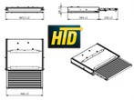 HTD Uitschuifbare Opstap 450 LED, Caravans en Kamperen, Ophalen of Verzenden, Nieuw