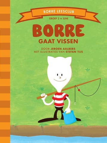 Borre gaat vissen / De Gestreepte Boekjes - Jeroen Aalbers, Verzenden, Gelezen, Jeroen Aalbers