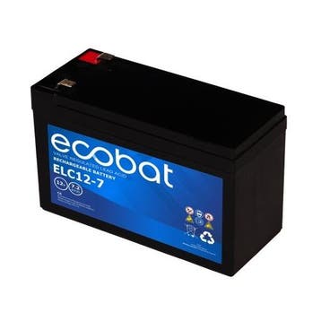 Ecobat AGM VRLA Light Cycle accu | ELC17-7.2 | 12V 7.2Ah, Ophalen of Verzenden, Nieuw