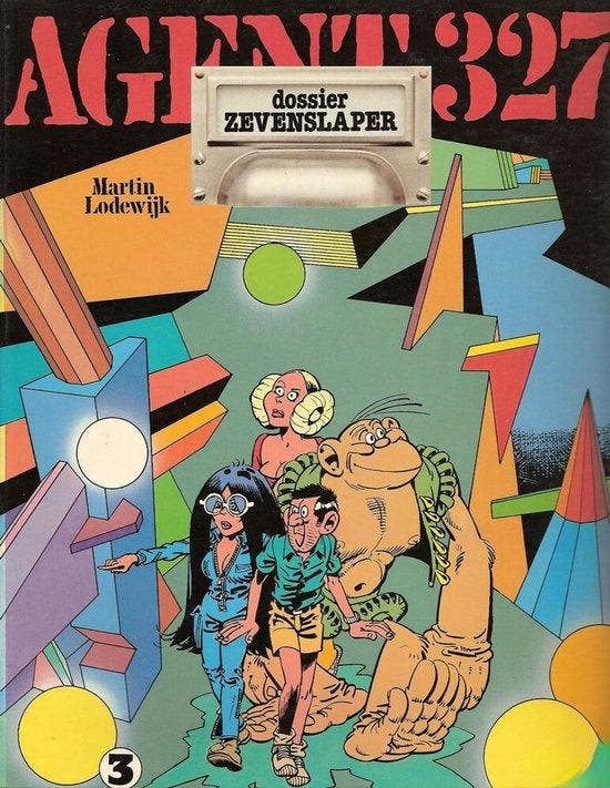 Dossier zevenslaper - Lodewijk, Boeken, Stripboeken, Gelezen, Verzenden