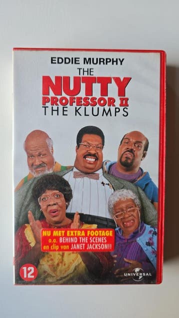 THE NUTTY PROFESSOR 2: THE KLUMPS (VHS), Cd's en Dvd's, VHS | Film, Verzenden, Gebruikt