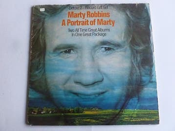 Marty Robbins - A Portrait of Marty (2 LP), Ophalen of Verzenden, Zo goed als nieuw