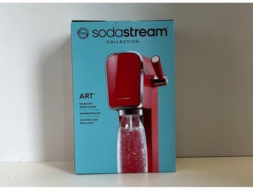 SodaStream ART - Sodamaker - Quick Connect - Rood, Verzenden, Nieuw