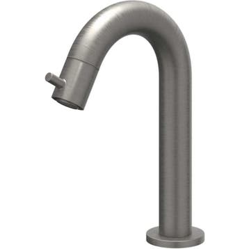 IVY Bond Fonteinkraan Gebogen - Opbouw - Laag - Geborsteld, Ophalen of Verzenden, Nieuw