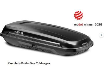 Hapro Verno 6.7 Antraciet Dakkoffer Nieuw Nergens Goedkoper, Auto diversen, Dakkoffers, Ophalen of Verzenden, Nieuw