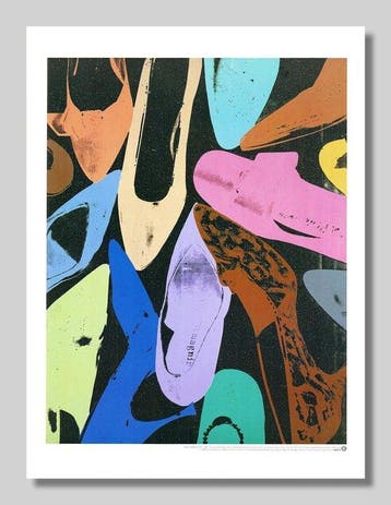 Andy Warhol (after) - Diamond Dust Shoes - Te Neues licensed
