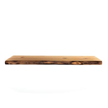 Zwevende Wandplank Boomstam | Massief Hout | Naturel | 60/80, Met plank(en), Minder dan 50 cm, Nieuw, Minder dan 100 cm