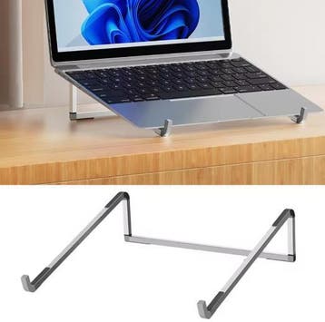 Opvouwbare Aluminium Laptopstandaard met Warmteafvoer, Verzenden, Nieuw