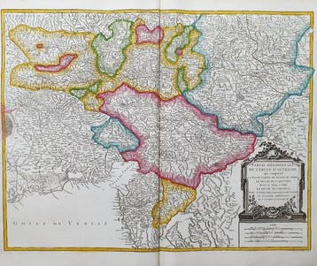 Europa - Noord-Europa / Oostenrijk / Duitsland / Wenen /, Boeken, Atlassen en Landkaarten, Nieuw