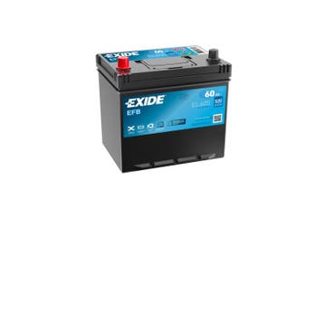 Exide EFB accu | EL605 | 12V 60Ah, Ophalen of Verzenden, Nieuw