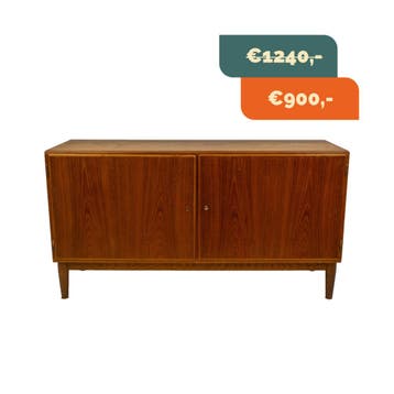 Badkamermeubel | Hundevad | Vintage | Teak |  3925, Minder dan 50 cm, 75 cm of meer, Ophalen of Verzenden, Zo goed als nieuw