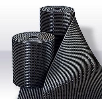 Yoga Roll rubber werkplaatsmat op rol / roostermat - 60 cm, Doe-het-zelf en Verbouw, Verzenden, Nieuw