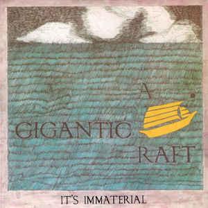 Single vinyl / 7 inch - Its Immaterial - A Gigantic Raft, Verzenden, Zo goed als nieuw, 7 inch, Rock en Metal